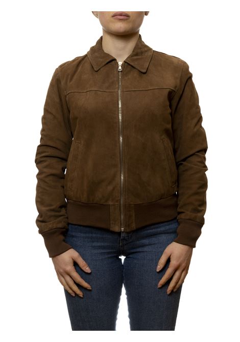 giubbino camoscio moro PK BY PASKAL | 317CAM-FORESTA